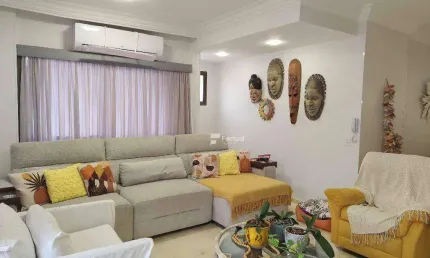 Apartamento com 3 dormitórios à venda, 121 m² por r$ 1.200.000,00 - pitangueiras - guarujá/sp