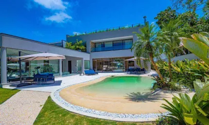 Casa com 7 dormitórios à venda, 1676 m² por r$ 21.900.000,00 - acapulco - guarujá/sp