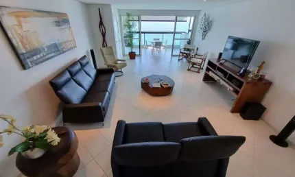 Apartamento com 3 dormitórios à venda, 184 m² por r$ 1.600.000,00 - pitangueiras - guarujá/sp