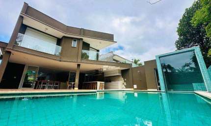 Casa com 6 suítes para alugar, 455 m² - Riviera de São Lourenço - Bertioga/SP