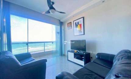 Apartamento com 2 dormitórios à venda, 72 m² por R$ 650.000,00 - Pitangueiras - Guarujá/SP
