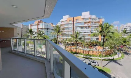 Apartamento com 3 dormitórios à venda, 134 m²- Riviera de São Lourenço - Bertioga/SP