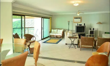 Apartamento com 4 quartos à venda na Caminho das Tartarugas, 104, Enseada, Guarujá