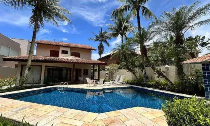 Casa com 4 suítes à venda, 398 m²  - Riviera de São Lourenço - Bertioga/SP