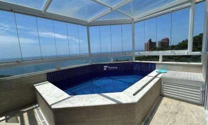 Apartamento com 4 dormitórios à venda, 170 m² por R$ 1.450.000,00 - Morro Sorocotuba - Guarujá/SP