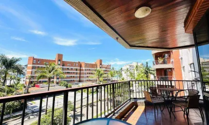 Apartamento com 3 dormitórios para alugar, 117 m² - Riviera de São Lourenço - Bertioga/SP