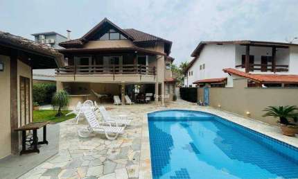 Casa com 5 dormitórios, 310 m² - venda ou aluguel/mês - Riviera de São Lourenço - Bertioga/SP