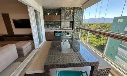 Apartamento na Riviera com 4 suítes à venda, 154 m² - Riviera de  São Lourenço - Bertioga/SP