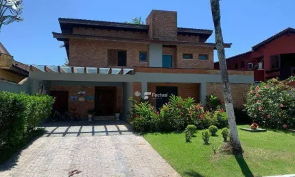 Casa com 5 dormitórios à venda, 309 m² por r$ 3.300.000,00 - acapulco - guarujá/sp