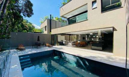Casa com 5 suítes para alugar, 437 m²  - Riviera  de São Lourenço - Bertioga/SP