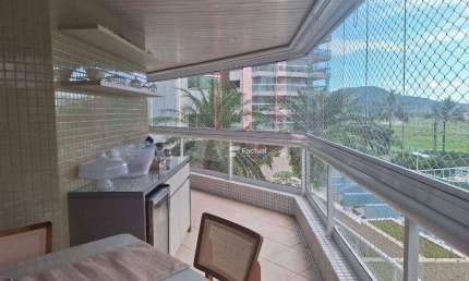 Apartamento com 3 dormitórios à venda, 116 m²  - Riviera de São Lourenço - Bertioga/SP