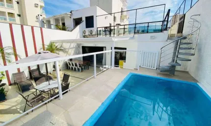 Cobertura com 3 dormitórios à venda, 220 m² por R$ 1.100.000,00 - Enseada - Guarujá/SP