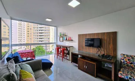 Apartamento à venda na praia das pitangueiras - guarujá/sp.