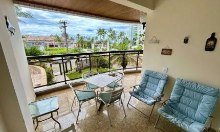 Apartamento com 3 dormitórios à venda, 120 m² - Riviera de São Lourenço - Bertioga/SP