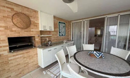 Apartamento com 3 dormitórios à venda, 135 m² - Módulo 07 - Jequitibás - Bertioga/SP