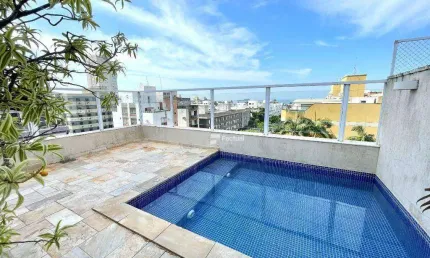 Cobertura com 4 dormitórios à venda, 230 m² por r$ 900.000,00 - enseada - guarujá/sp