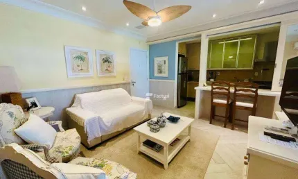 Apartamento com 3 dormitórios à venda, 110 m²  - Riviera de São Lourenço - Bertioga/SP