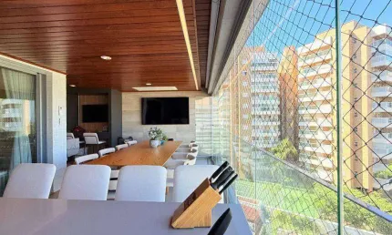 Apartamento com 3 dormitórios à venda, 137 m² - Riviera de São Lourenço - Bertioga/SP