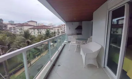 Apartamento com 3 dormitórios à venda, 142 m² - Riviera de São Lourenço - Bertioga/SP