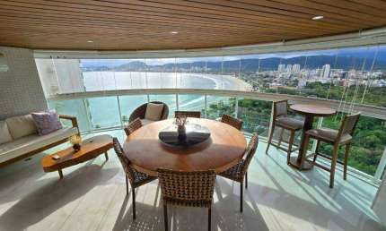 Apartamento a venda no condomínio Tortugas - Praia da Enseada – Guarujá/SP.