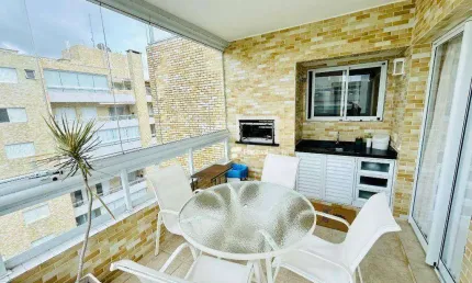 Apartamento com 3 dormitórios à venda, 113 m² - Riviera de São Lourenço - Bertioga/SP