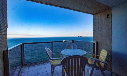 Apartamento com 3 dormitórios, 130 m² - venda por r$ 1.100.000 ou aluguel por r$ 8.000 - pitangueiras - guarujá/sp