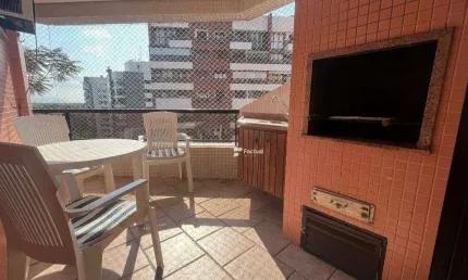Apartamento com 3 dormitórios à venda, 95 m² - riviera  de são lourenço - bertioga/sp