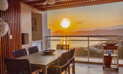 Cobertura com 4 dormitórios, 268 m² - venda por R$ 4.500.000,00 ou aluguel por R$ 27.200,00 - Enseada - Guarujá/SP