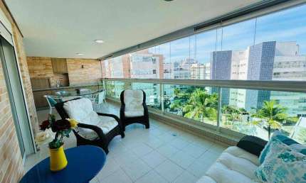 Apartamento com 3 dormitórios, 118 m² - venda ou aluguel/mês - Riviera de São Lourenço - Bertioga/SP