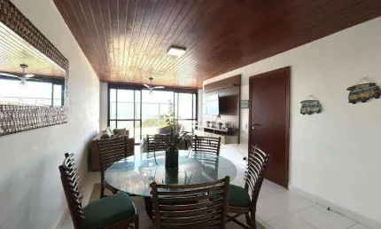 Apartamento com 4 suítes para alugar, 170 m² por R$ 7.500/mês - Morro Sorocotuba - Guarujá/SP