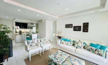 Apartamento com 4 suítes à venda, 151 m² - Riviera de São Lourenço - Bertioga/SP