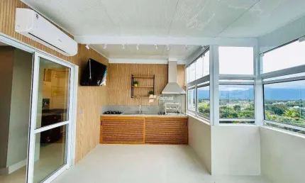 Cobertura com 4 dormitórios à venda, 216 m² - Riviera de São Lourenço - Bertioga/SP