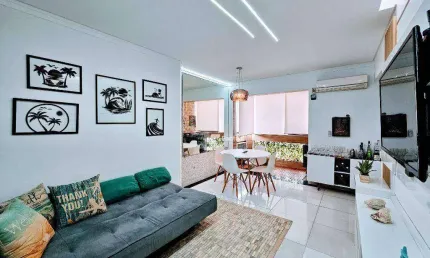 Apê 2 quartos, à venda, 75 m² por r$ 478.000 - astúrias - guarujá/sp