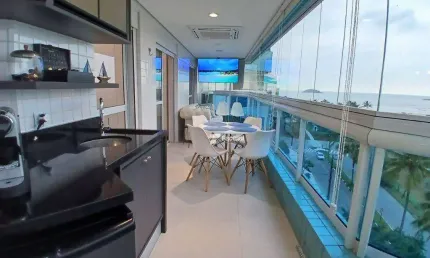 Apartamento com 3 dormitórios à venda, 101 m²  - Riviera de São Lourenço - Bertioga/SP