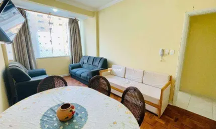 Apartamento com 1 dormitório à venda, 50 m² por r$ 350.000,00 - pitangueiras - guarujá/sp