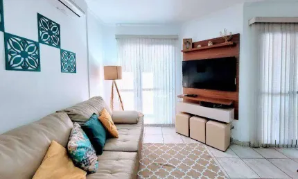 Apê 2 quartos à venda, 85 m² por r$ 480.000 - tombo - guarujá/sp