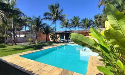 Casa com 4 dormitórios à venda, 300 m² por r$ 2.400.000,00 - acapulco - guarujá/sp