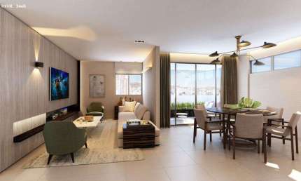 Apartamento para Venda em Belo Horizonte, Funcionários, 4 dormitórios, 2 suítes, 2 banheiros, 3 vagas