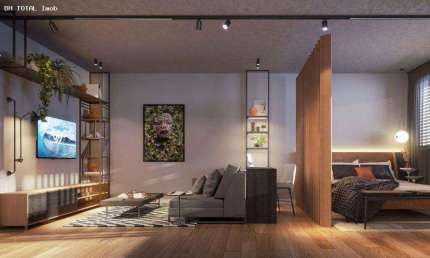 Apartamento para Venda em Belo Horizonte, Boa Viagem, 1 dormitório, 1 banheiro, 1 vaga