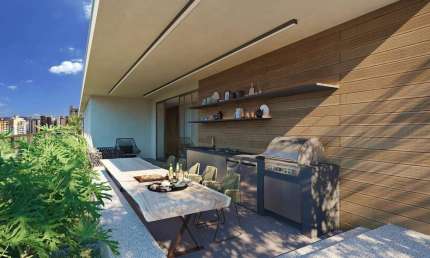 Apartamento com Área Privativa para Venda em Belo Horizonte, Funcionários, 2 dormitórios, 1 suíte, 2 banheiros, 2 vagas