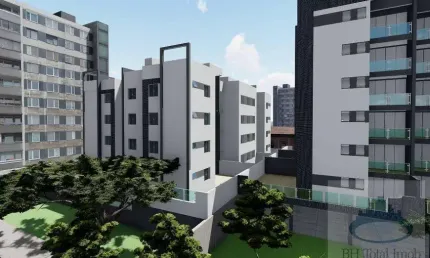 Apartamento para Venda em Belo Horizonte, Santa Branca, 3 dormitórios, 1 suíte, 2 banheiros, 2 vagas