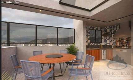 Apartamento com Área Privativa para Venda em Belo Horizonte, Sion, 2 dormitórios, 2 suítes, 3 banheiros, 2 vagas