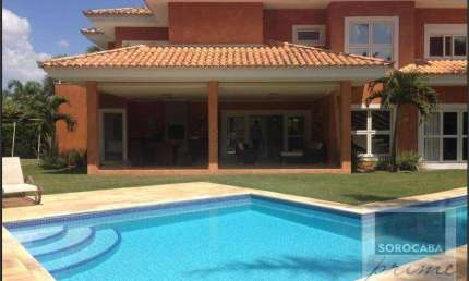 Sobrado com 5 dormitórios à venda, 475 m² por R$ 3.600.000,00 - Lago Azul Condomínio e Golfe Clube - Araçoiaba da Serra/SP