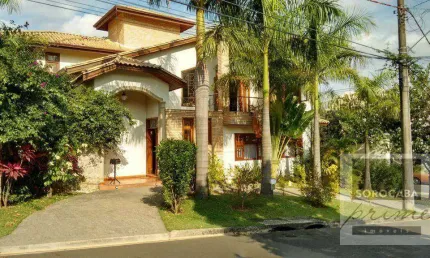 Sobrado com 5 dormitórios à venda, 426 m² por r$ 2.310.000,00 - condomínio granja olga ii - sorocaba/sp