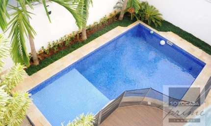 Sobrado com 3 dormitórios à venda, 388 m² por R$ 2.379.000 - Alphaville Nova Esplanada I - Votorantim/SP, próximo ao Shopping Iguatemi.