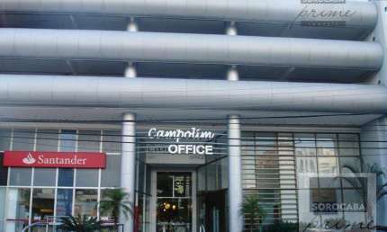 Sala para alugar, 543 m² por R$ 39.000/mês - Parque Campolim - Sorocaba/SP, Sala térrea em frente a Padaria Real.
