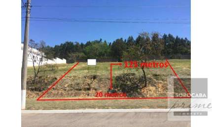 Terreno à venda, 2500 m² por R$ 480.000 - Condomínio Terras de São Lucas - Sorocaba/SP, Terreno com Frente para o Lago, Excelente localização