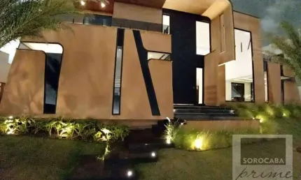 Sobrado com 4 dormitórios à venda, 726 m² por r$ 5.500.000,00 - alphaville nova esplanada i - votorantim/sp