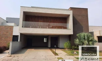 Sobrado com 3 dormitórios à venda, 300 m² por r$ 2.200.000,00 - condomínio parque esplanada - votorantim/sp