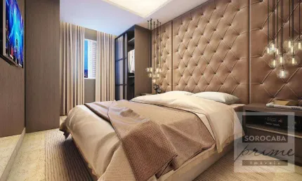 Apartamento com 2 dormitórios à venda, 72 m² por r$ 705.000,00 - condomínio residencial la vista moncayo - sorocaba/sp
